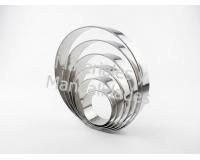 Molde En Acero Bases Circulares Cortador Para Decoración De Tort