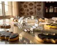 Molde Cortador en metal batman para decorar galletas y psata fle