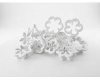 Set Molde flores margarita redonda y puntuda para masas fondant