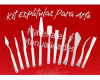 Espatulas plásticas para artes cerámica pintura oleos y acrílico
