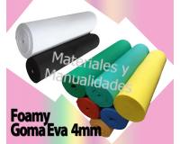 Goma eva Foamy de 4mm para bordar multiproposito estetica y dise