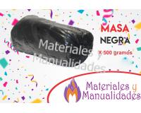 Masa porcelanicrón Negro pasta fría para artesanía