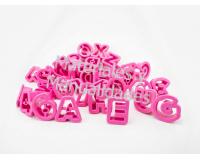 Molde para fondant letras 2 cm alfabeto Abecedario y números 2 c