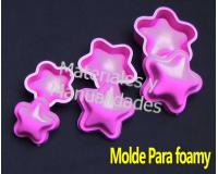 Molde Para Foami estrellas Termoformado Pastillaje Fondant troqu