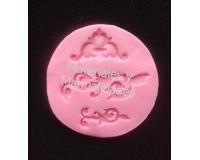 Arabescos x3 Escquineros n2 En relieve 3d molde en silicona 6cm