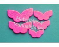 Molde Silicona mariposas para Marcar fondant Texturizar Pas