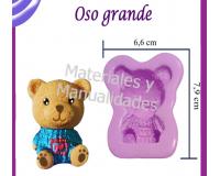 Molde silicona Oso texturas para pasta flexible