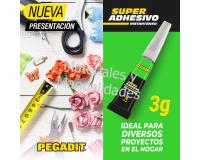 Adhesivo instantáneo Pegadit Super Pega 3grs Para manualidades h