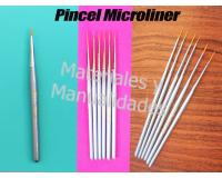 Pincel Micro liner Profesional para Maquillaje de ojos de muñeco