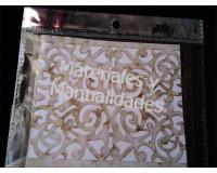 Stencil arabescos cenefa plantilla para artes y manualidades fom