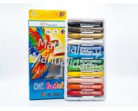 Tiza Pastel grasa Al Oleo Oilpastel X12 Colores
