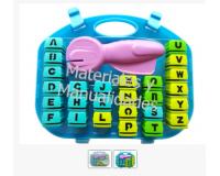 Troquel Estuche Abecedario 1.3cm letras abc