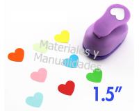 Troquel para foamy Corazón 3.7cm Perforadora Papel Scrapbooking