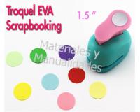 Perforadora para foamy circulo de 3.7mm Troquel Eva Papel