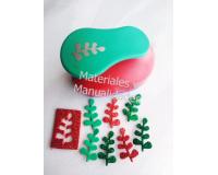 Troquel para foami hojas sacabocado en papel de 1.5 pulg