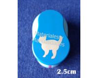 Troquel para foami forma de gato perforadora de 2.5 cm para manu