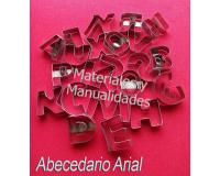 Abecedario 2 cm Molde manualidades pastillaje masa flexib