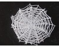 Adornos foamy telaraña Blanca Halloween para decorar x5pz
