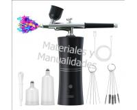 Aerógrafo Inalámbrico Maquillaje Pastelería Decoración Uñas