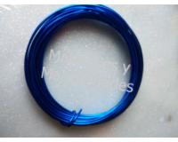 Alambre en Alumino Maleable Azul 2mm para bisutería manu