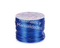 Alambre en Alumino Maleable Azul 2mm para bisutería manu