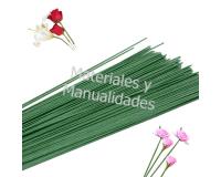 Tallos de alambres Floral Verde Hoja Para Cubrir Flores Y Follaj