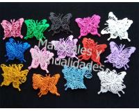 Alas de mariposas para decorar hadas y muñecas en pasta fría y p