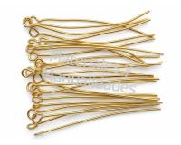 Set alfiler argolla tradicional dorado herraje de orificio 70pzs