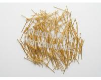 Bastones alfiler plano de 25mm para bisutería con cabeza plana