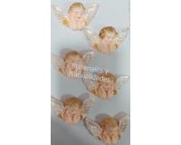Molde siliconado angel querubín para fondant y manualidad porcel