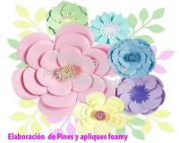 Realizamos tus pines y apliques manualidades con foamy