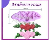 Molde en silicona Balones 2 para masa flexible