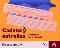 Plantillas cadena y estrellas Repujar Arte Ruso Deco