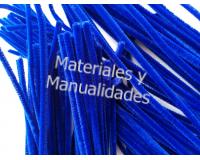 50 Limpia pipas azul rey para flores Chelines para muñecos adorn