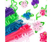 CHELINES LIMPIAPIPAS PARA FLORES ADORNOS PARA DECORACION NAVIDAD ADORNOS DE  MUÑECOS TIRAS DE HILOS COLORES, MATERIALES PARA MANUALIDADES EN MASA  FLEXIBLE FOAMY GOMA EVA PASTILLAJE Y DECORACIÓN DE TORTAS