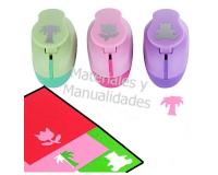 Set Perforadoras 1.5 pulgada Palmera Tulipán y Oso para Foamy