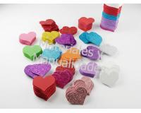 10 Figuras en fomy Corazón manualidades goma eva amor y amistad