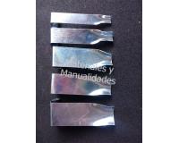 Cortador metálico de bocas para figuras en pasta flexible Cortador metálico de bocas para figuras en pasta flexible