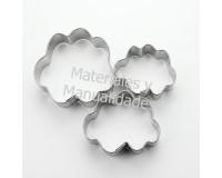 Cortante en acero nubes molde Para repostería y decorar pasta