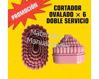 Molde cortador de óvalo ovalado Para Brownie utensilio cocina