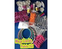 Set moldes y herramientas basicas masas pasta flexible porcelana