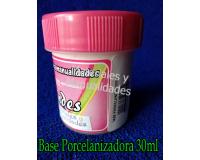 Base porcelanizadora extrablanca de 30ml para pasta porcelanicró