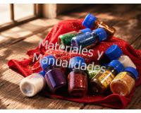 Escarcha Fina metálica 30ml para manualiidades 1pz