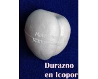 Fruta en Icopor Durazno Poliestireno Para Manualidades decorat