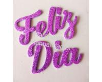 Figuras en foamy Eva Feliz día apliques para decorar