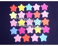 Figuras en foamy estrellas en foami plano decora manualidades