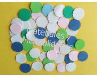 Figuras planas círculos scalop 35mm para decorar Manualidades