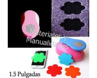 Perforadora de 3.7cm Flor redonda para goma eva cartulina y pap