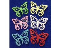Set mariposas 4.5cm para decorar hadas muñecas y prended