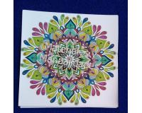 Lámina Adhesivos Mandalas 16cm sticker para manualidades